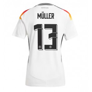 Německo Thomas Muller #13 Domácí Dres ME 2024 Krátký Rukáv